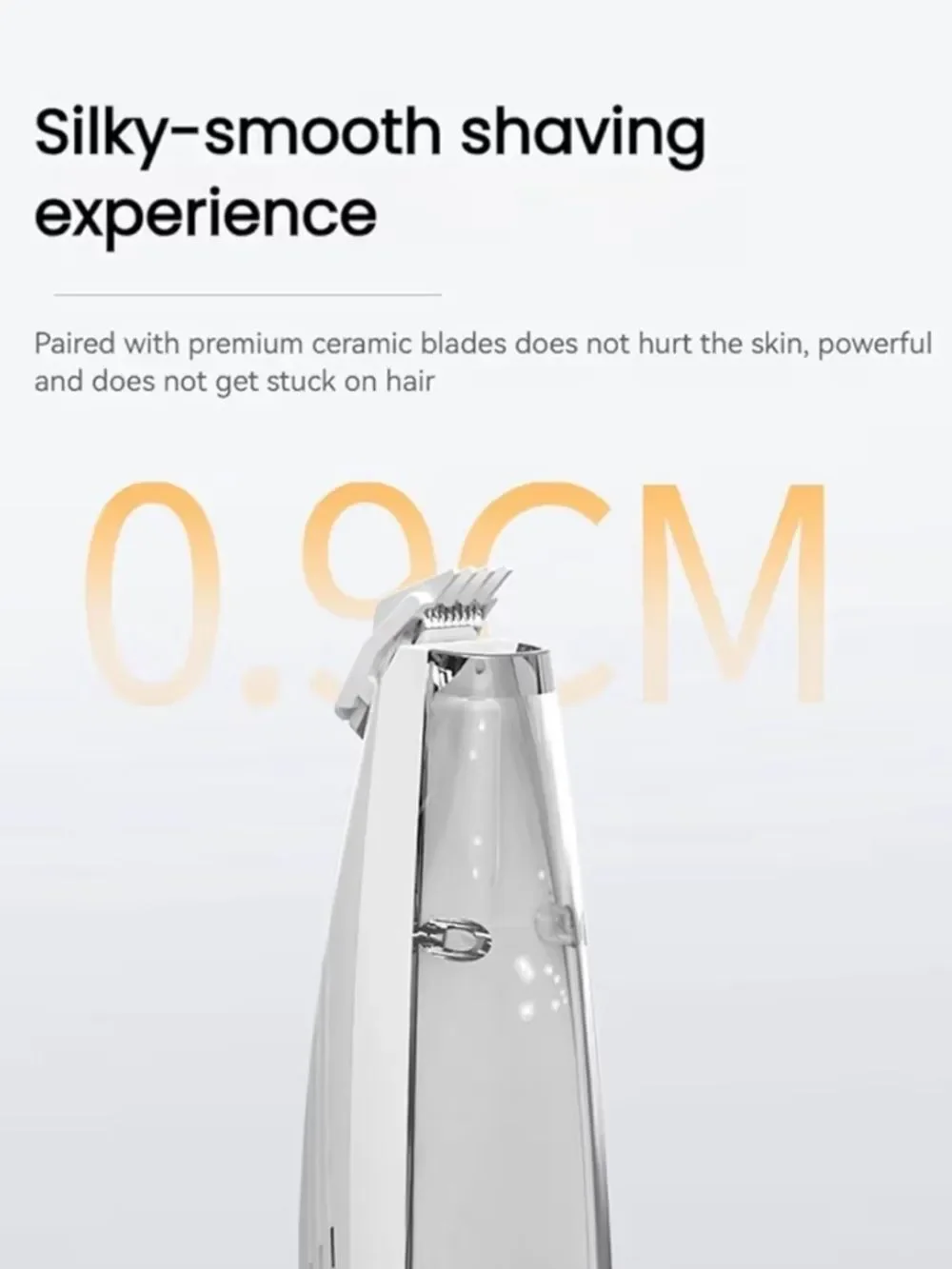 Pet Paw Hair Trimmer With Vacuum And LED Light Rechargeable